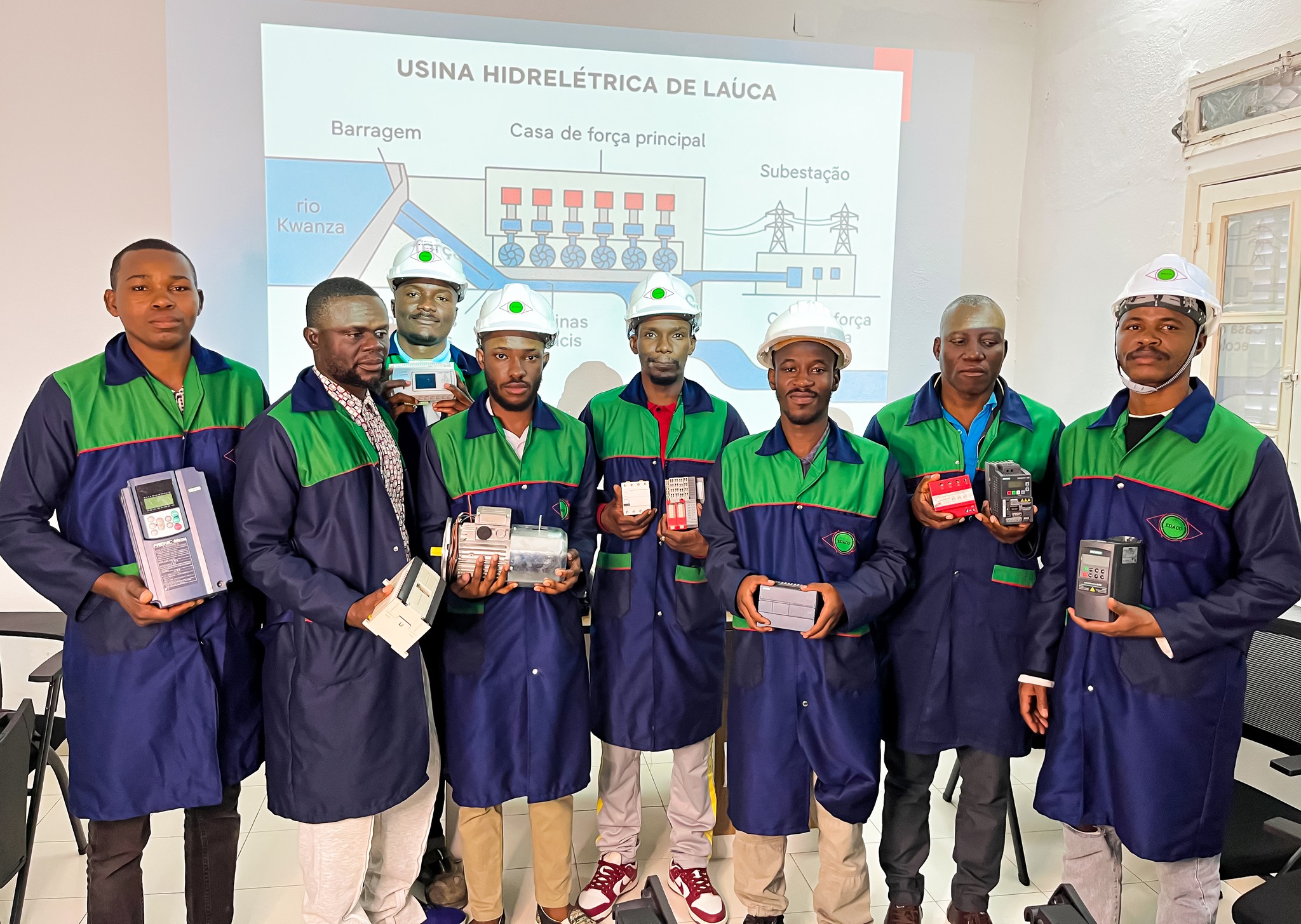 Finalistas do Curso Técnico de Electricidade de Manutenção Industrial pela EDACO – Edição 2025 | EDACO-Benguela