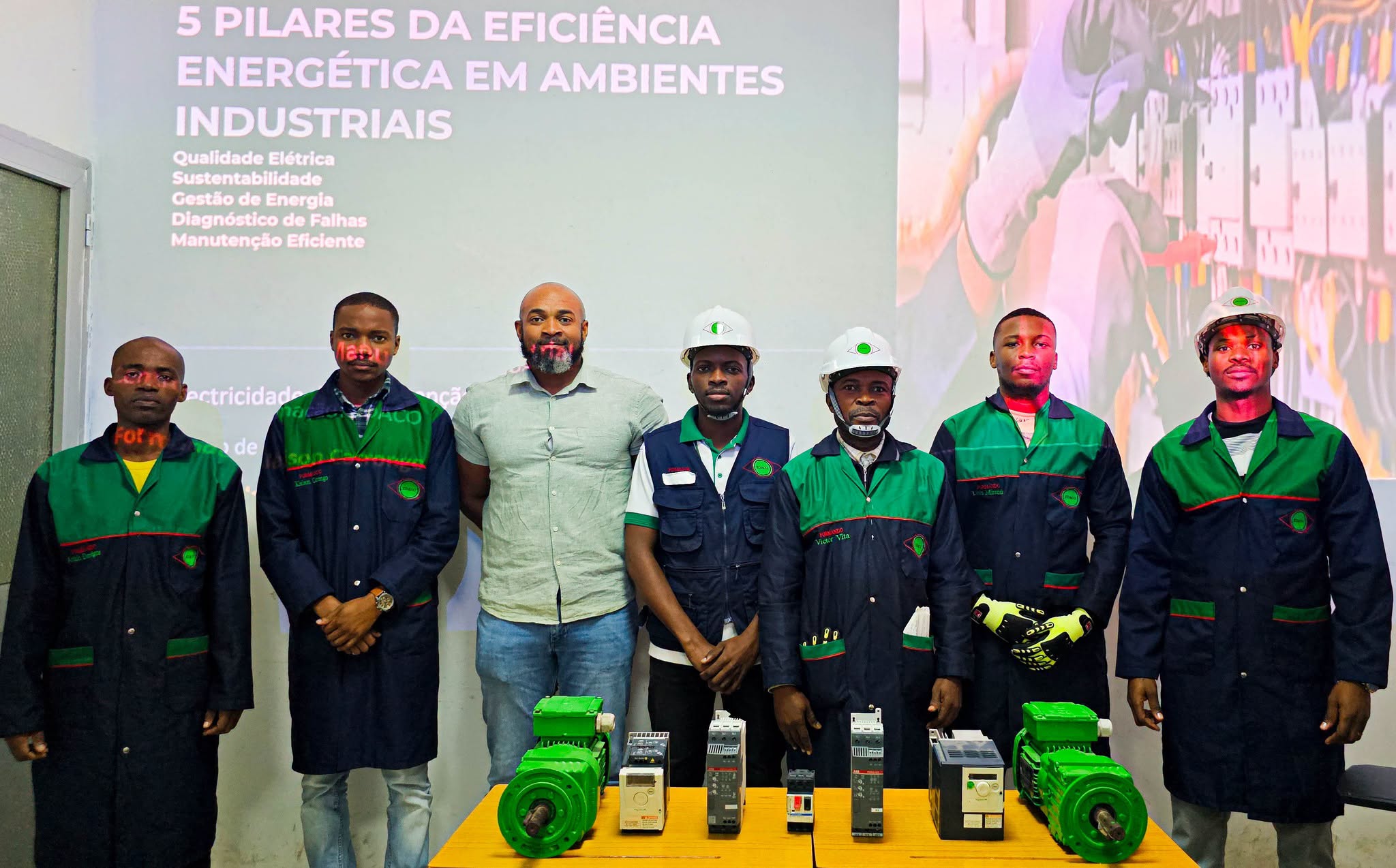 EDACO celebra conclusão do Curso de Electricidade de Manutenção Industrial